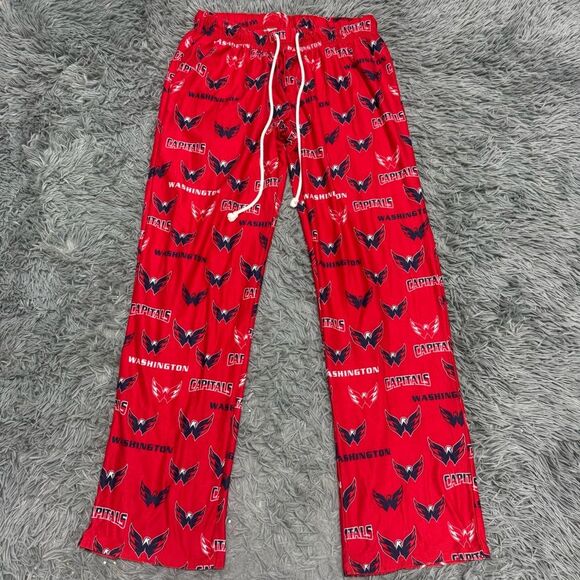Concepts Sports Washington Capitals Hockey Pajama Pants Size Medium - Picture 1 of 7